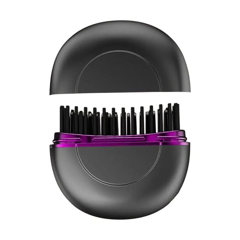 Rechargeable Mini Hair Straightener Comb