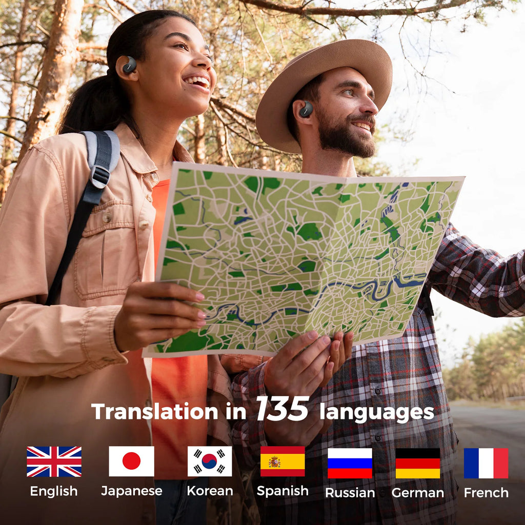 AI Translator Bluetooth Earbuds | Language Translation