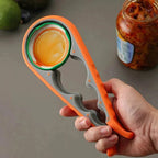 4-in-1 Multifunktions-Küchenutensil mit rutschfestem Griff zum sicheren Öffnen von Flaschen, Dosen und Gläsern