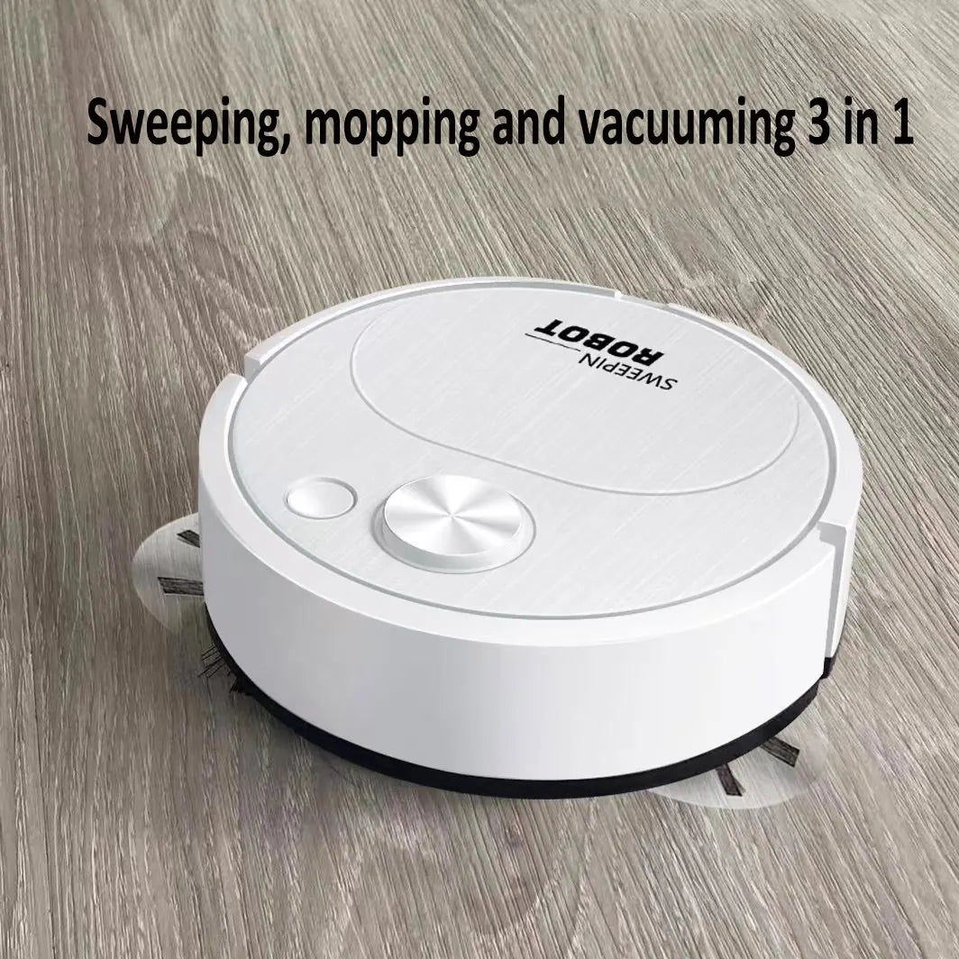 3-in-1 Smart Robot Vacuum Cleaner – 1500Pa USB Sweeping & Mopping