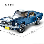 LEGO Ford Mustang Sports Racing Car Building
