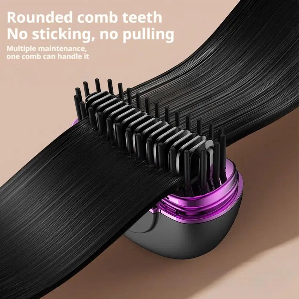 Rechargeable Mini Hair Straightener Comb
