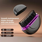Rechargeable Mini Hair Straightener Comb