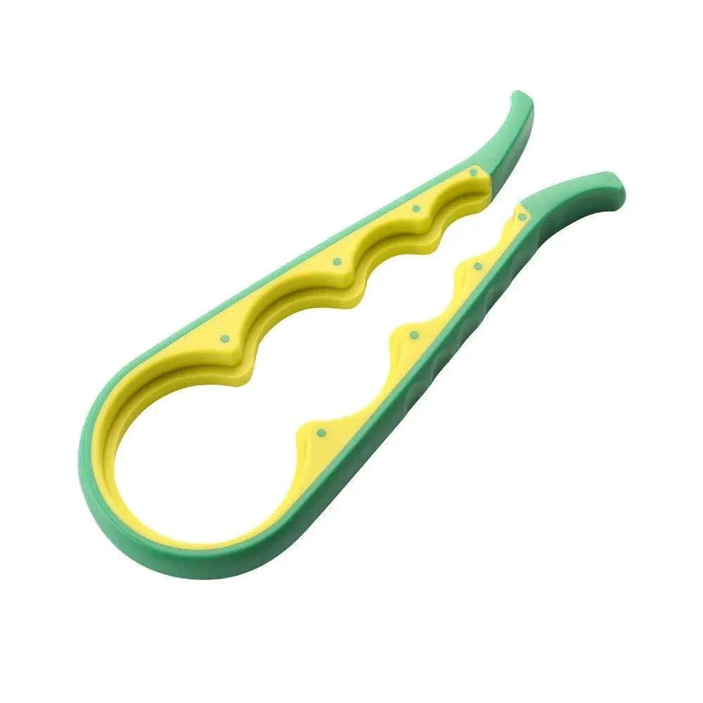 4-in-1 Flaschenöffner mit rutschfestem Griff für Küchenutensilien