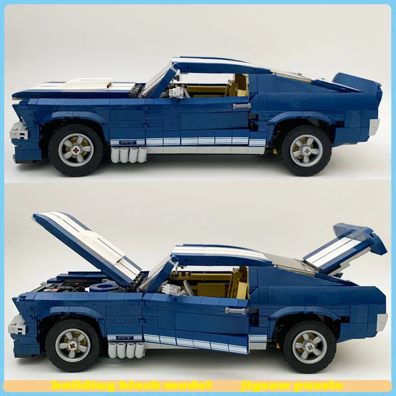 LEGO Ford Mustang Sports Racing Car Building