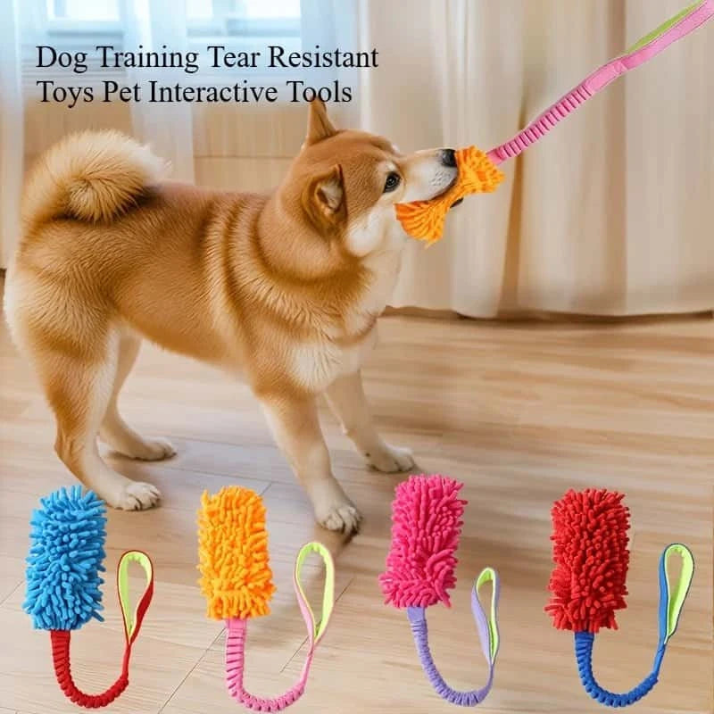 🐶 Dog Training Anti - Tear Rope Ball Chew Toy – Bite - Resistant & Interactive - BuyfromSwiss