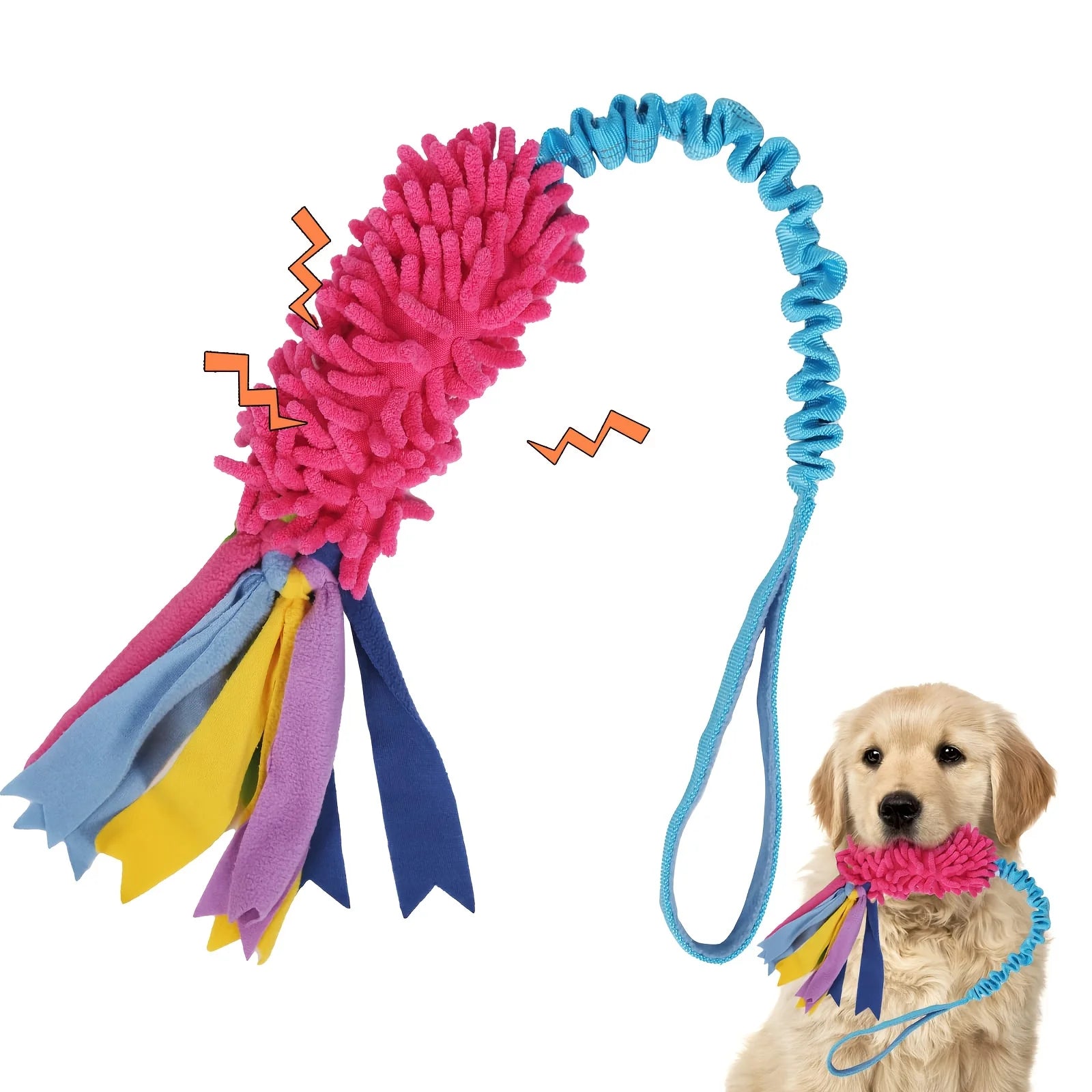 🐶 Dog Training Anti - Tear Rope Ball Chew Toy – Bite - Resistant & Interactive - BuyfromSwiss
