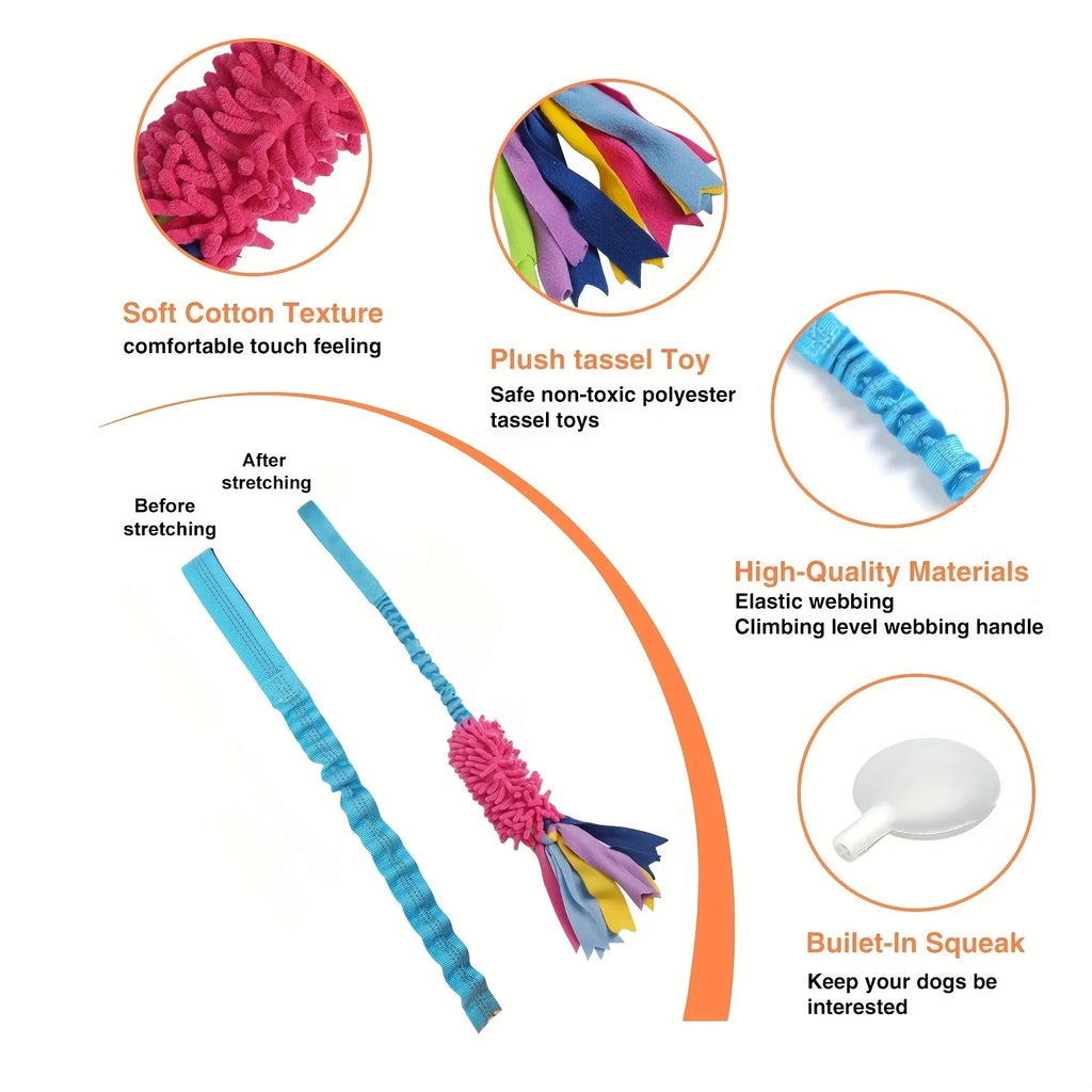 🐶 Dog Training Anti - Tear Rope Ball Chew Toy – Bite - Resistant & Interactive - BuyfromSwiss