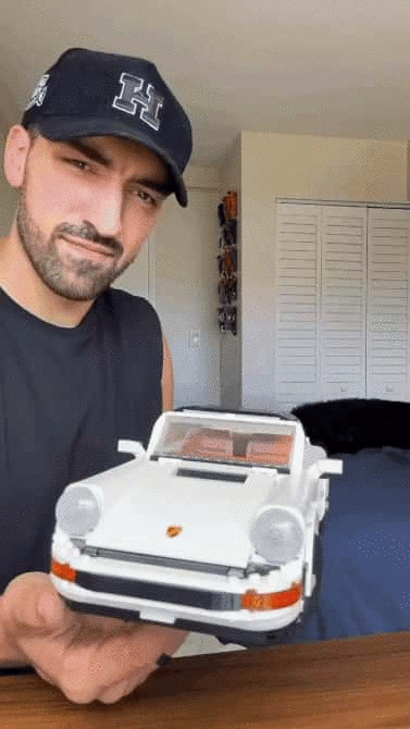 LEGO Porsche 911 Sports Car Building Set