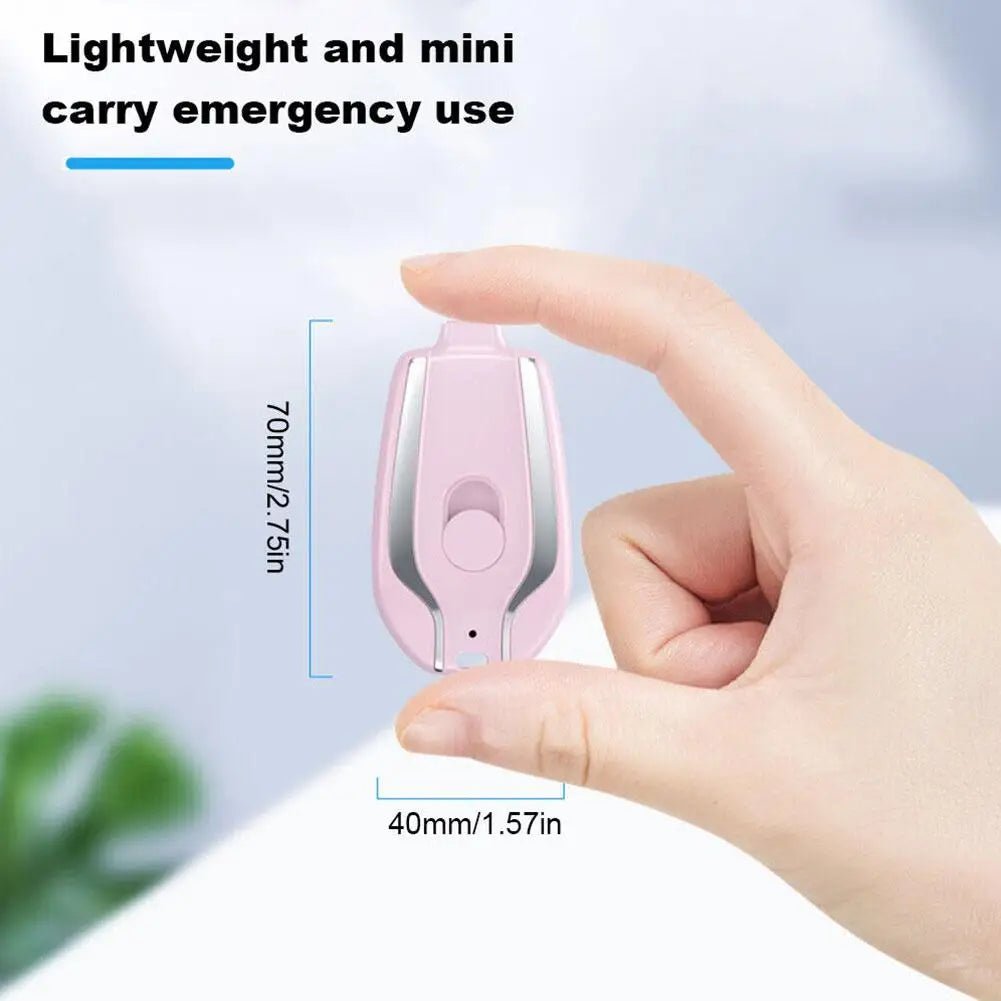 Mini Type - C Keychain Power Bank for iPhone & Android - BuyfromSwiss