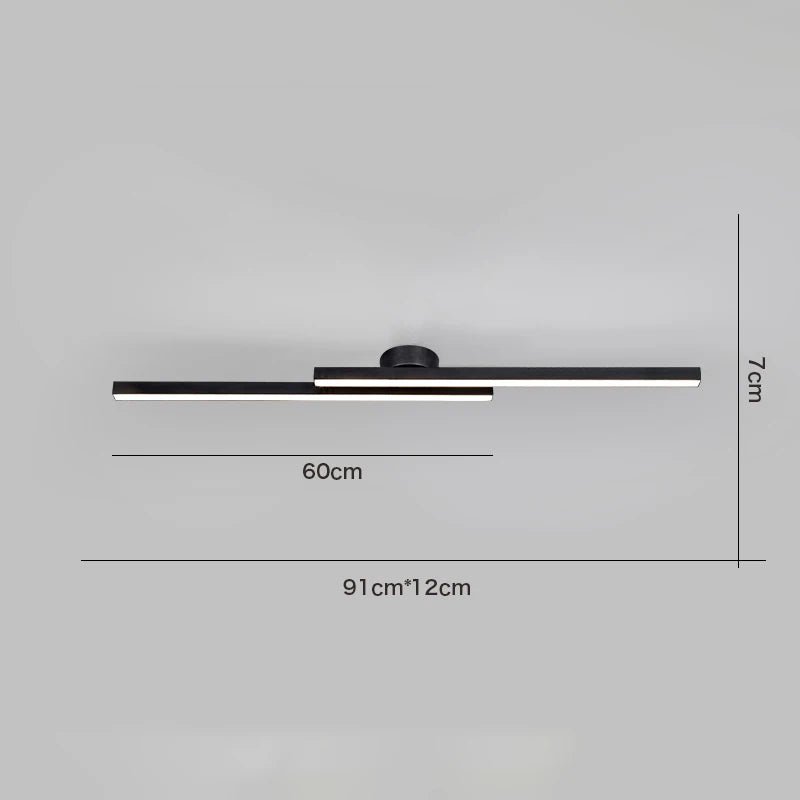 Modern LED Ceiling Lamp for Home – Bedroom, Living Room & Balcony Interior Lighting - BuyfromSwiss