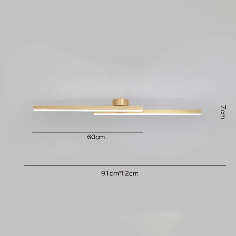 Modern LED Ceiling Lamp for Home – Bedroom, Living Room & Balcony Interior Lighting - BuyfromSwiss